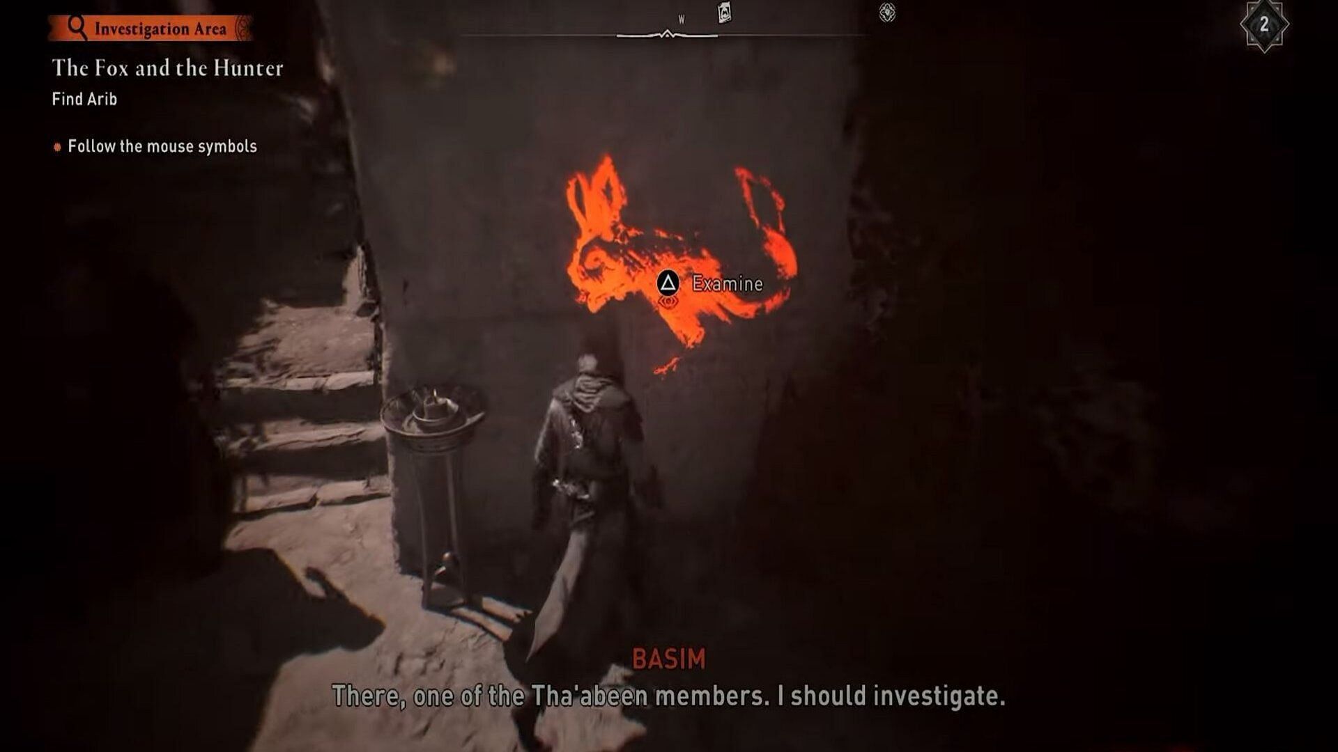Follow the fox, Al-Thalab (Image via Ubisoft)